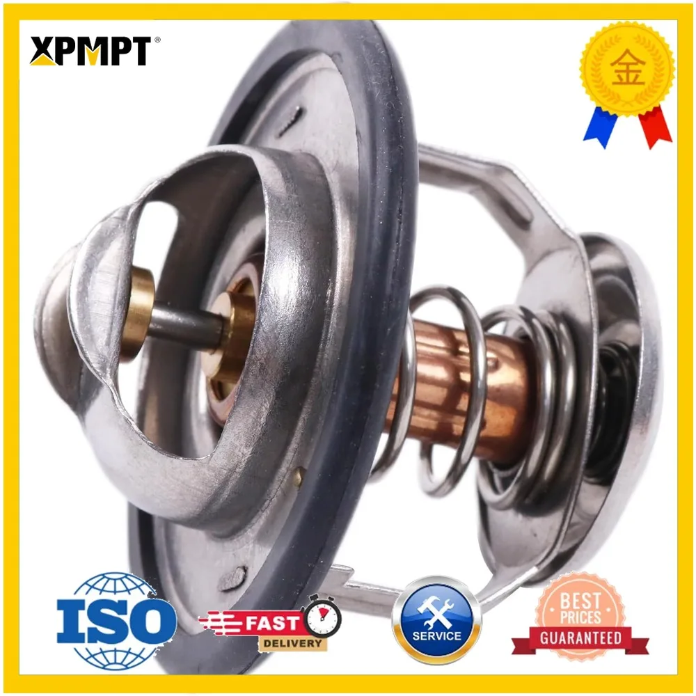 Thermostat ME994276 ME995300 Compatible for Mitsubishi 6D14 6D15 | 6D16 6D24 Kobelco SK290LC SK330LC Excavator