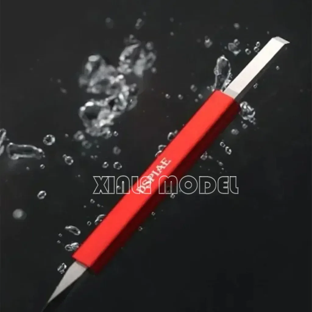 DSPIAE AT-TSA AT-TSB couteau à presser à large ouverture, acier inoxydable 440 multifonction, couteau à large bord, outil de bricolage de loisirs pour la fabrication de modèles