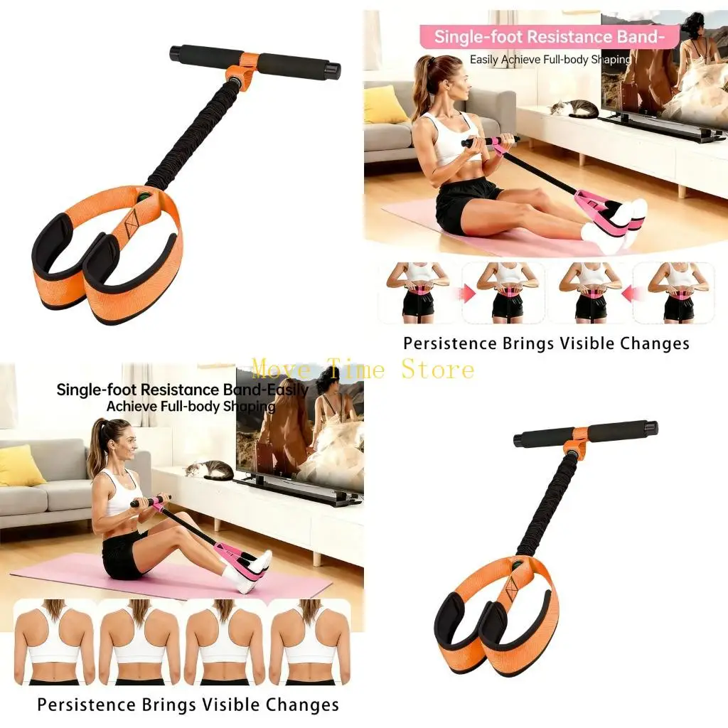 

92ME Wide Resistance Band Antislip Exercise Guide Durability Latex Various Resistance Level Strength Training