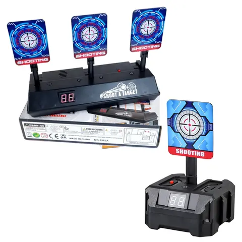 Eletric Toy Target Gel Soft Water Ball Blaster Dart Shooting Games Pistol Rifle Toy Guns Army