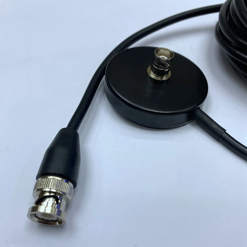 Magnet Antenna Mount 5M Feeder Cable With BNC Connector For Car Mobile Transceiver Car Antenna