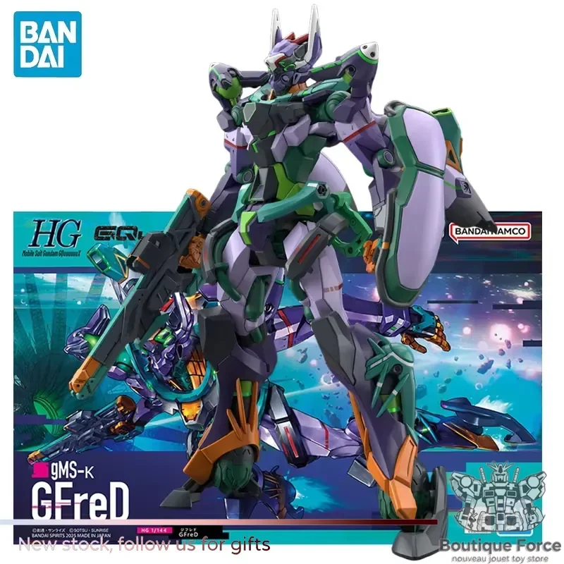 BANDAI GUNDAM GQuuuuuuX HG 1/144 Bausatz Anime Actionfigur Spielzeug Sammlung Offiziell Lizenziertes IP-Produkt