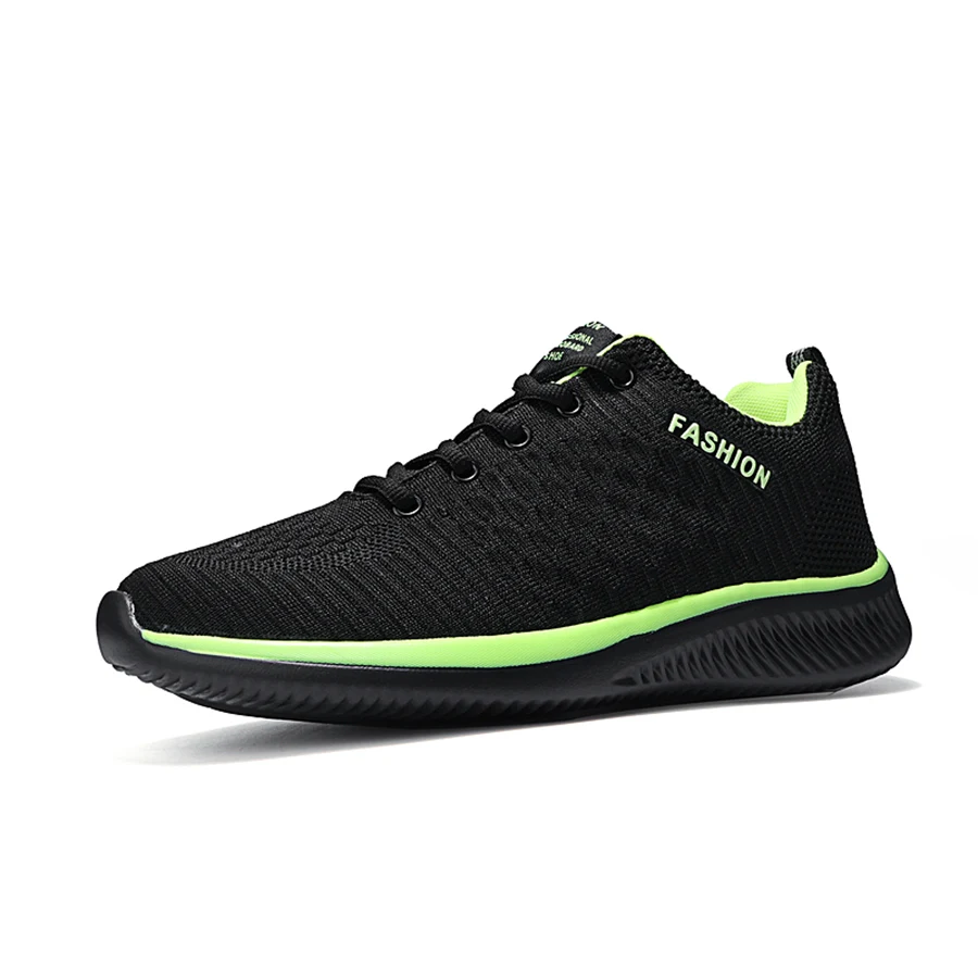 Men Running Walking Knit Shoes Women Fashion Casual Sneakers Breathable Sport Athletic Gym Lightweight