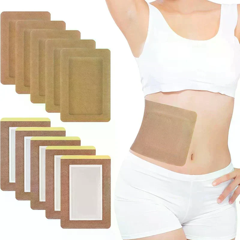 Disposable Castor Oil Pack Self-Adhesive Universal Adhesive Navel Stickers Seepage Resistant Belly Button Protectors Replacement