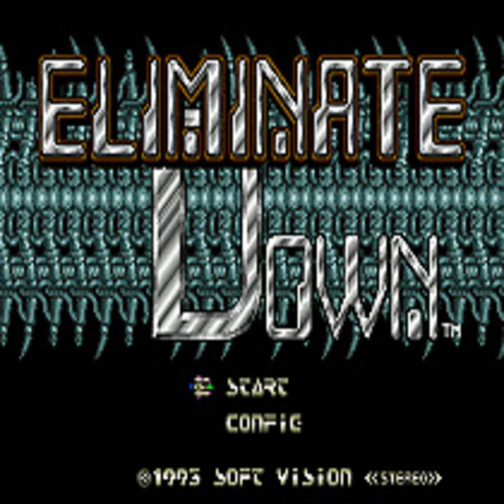 Eliminate Down 16bit MD Game Card For Sega Mega Drive For Genesis