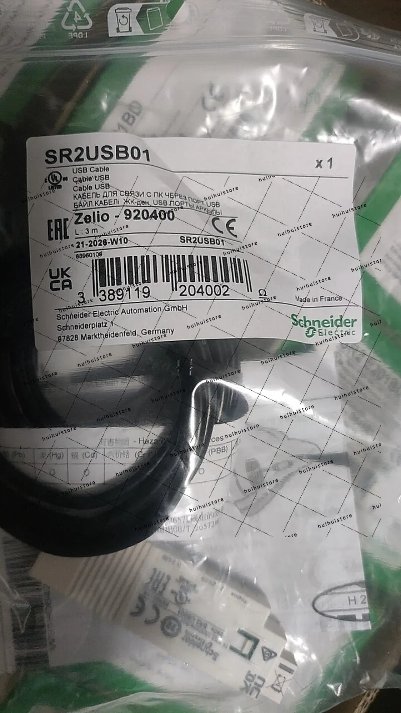 SR2 USB01 PLC Zelio USB Programmable Cable SR2USB01