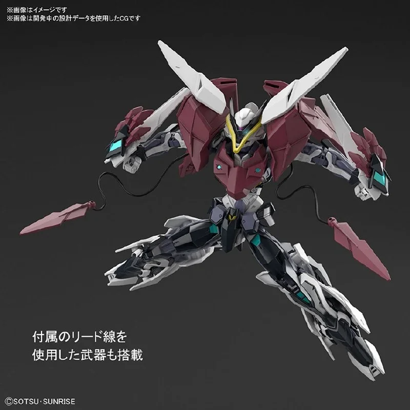 Bandai Gundam Model Kit Figurka anime HGBD 1/144 Load Astray Double Rebake Oryginalna figurka akcji Gunpla Anime Zabawki dla dzieci