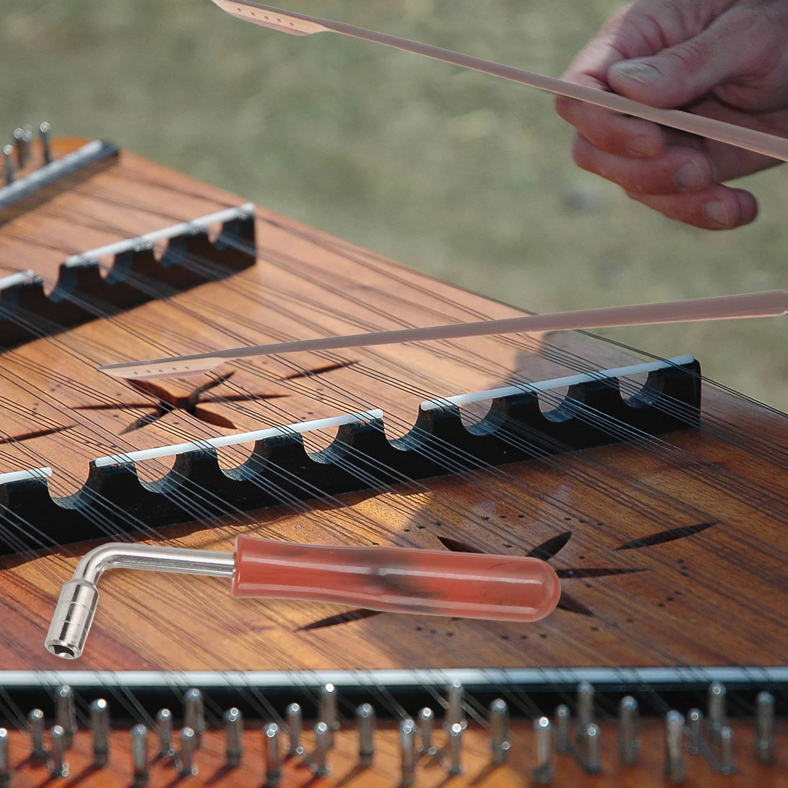 

Dulcimer Tuning Wrench Professional Tone Adjustment Tool For Harp Instrument Spanner Accessory Dulcimer Parts Instrument