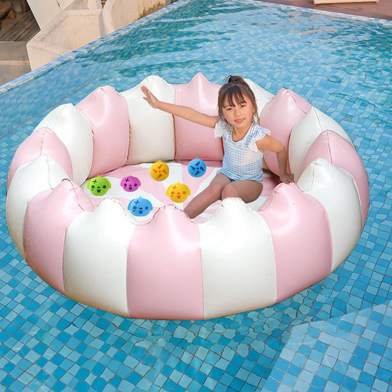 Baby PVC Aufblasbare Schwimmen Pool Tragbare Spielzeug Kleinkind Blow Up Runde Polsterung Pool Kind Spaß Im Freien Spielen Sand/wasser Angeln Spielzeug