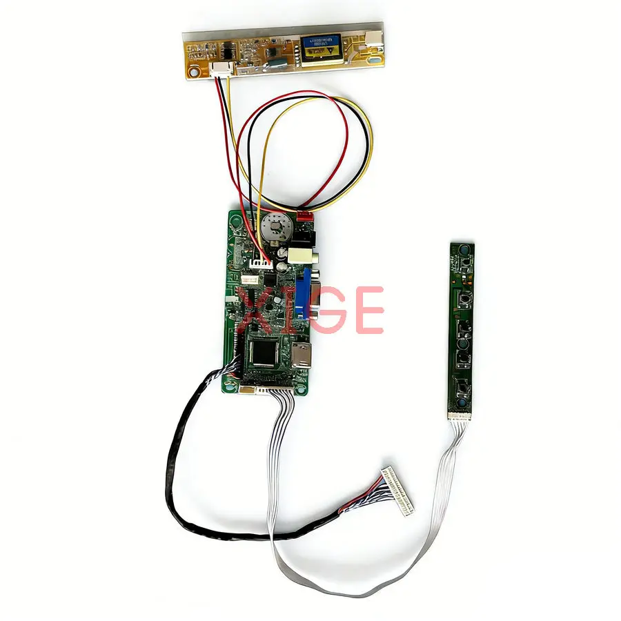 Monitor Controller Drive Board Fit N154I5 N154I3 N154I2 N154I1 1-CCFL LVDS 30-Pin HDMI-Compatible VGA 1280*800 1280x800 DIY Kit