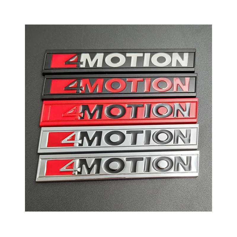 

3D Metal 4 Motion Logo 4motion Emblem Car Rear Trunk Badge Sticker For VW Tiguan Passat B8 Polo Jetta Golf 4 5 6 7 MK4 MK5 MK6