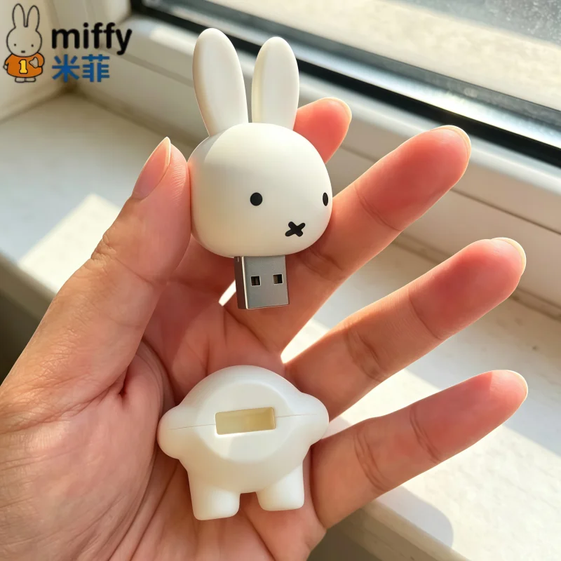 

In Stock Miffy Rabbit Usb Drive Practical And Portable 8gb Simple Exquisite Design Classic Collectible Gift Series Ornaments