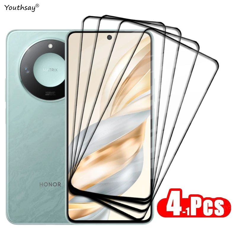 

Full Cover Glass For Honor X9c Smart Tempered Glass Honor X9c Smart Screen Protector HD Protective Phone Film Honor X9c Smart