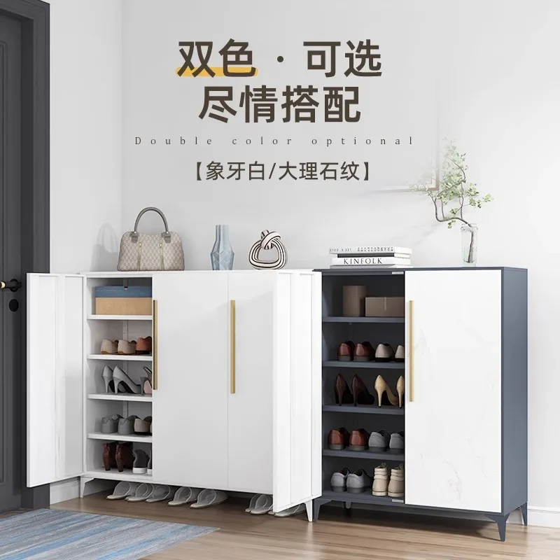 modern simple large capacity locker indoor and outdoor shoe rack