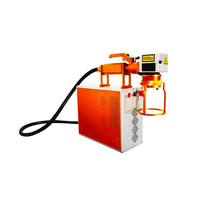 Mesin Penanda Laser Serat Genggam Presisi Tinggi 20w 30w 50w, Dijual Murah