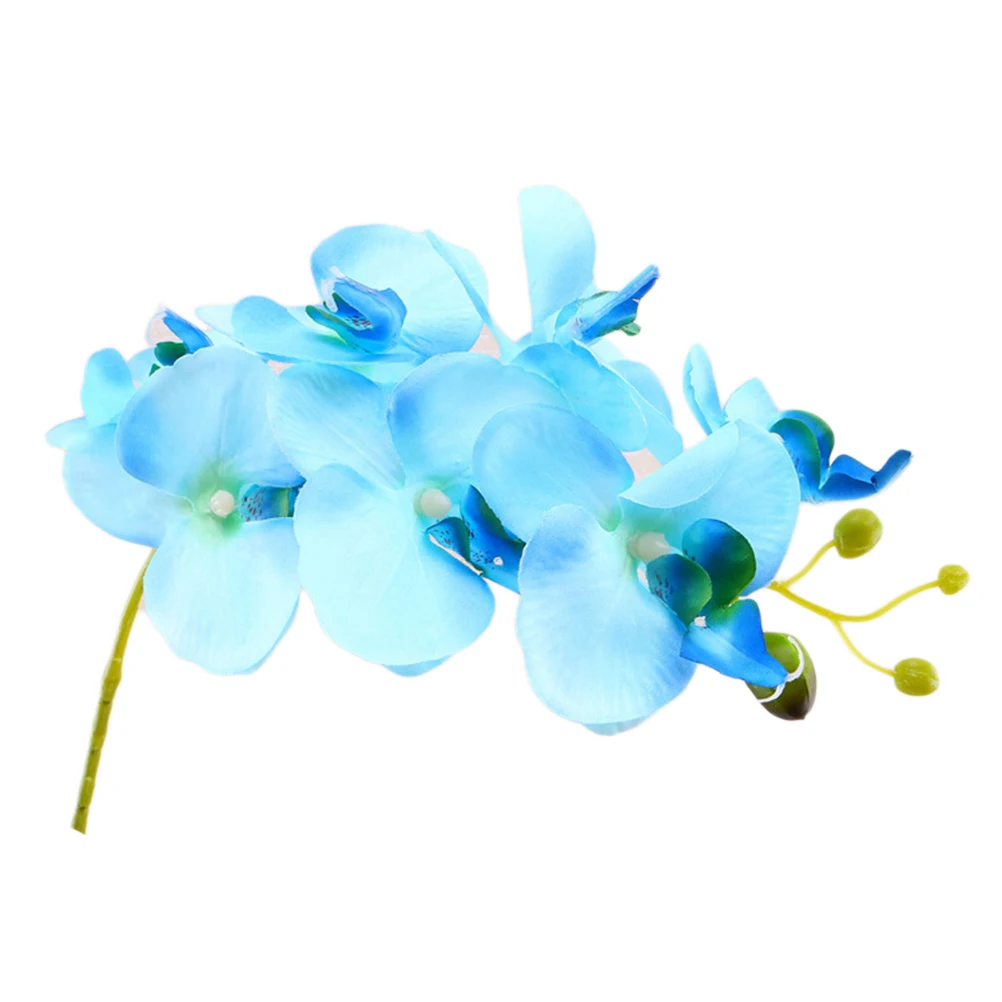 

Artificial Orchids Decorative Fake Bouquet Fake Bouquet Realistic Artificial Flower Lifelike Home Office Wedding Party