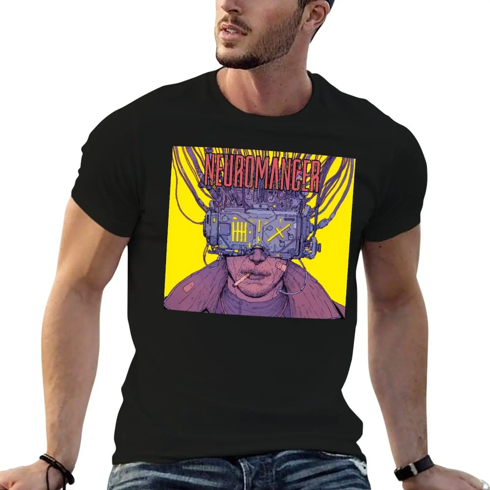 

Neuromancer 2020 T-Shirt cotton t shirt man t shirts for man slim fit T-Shirt