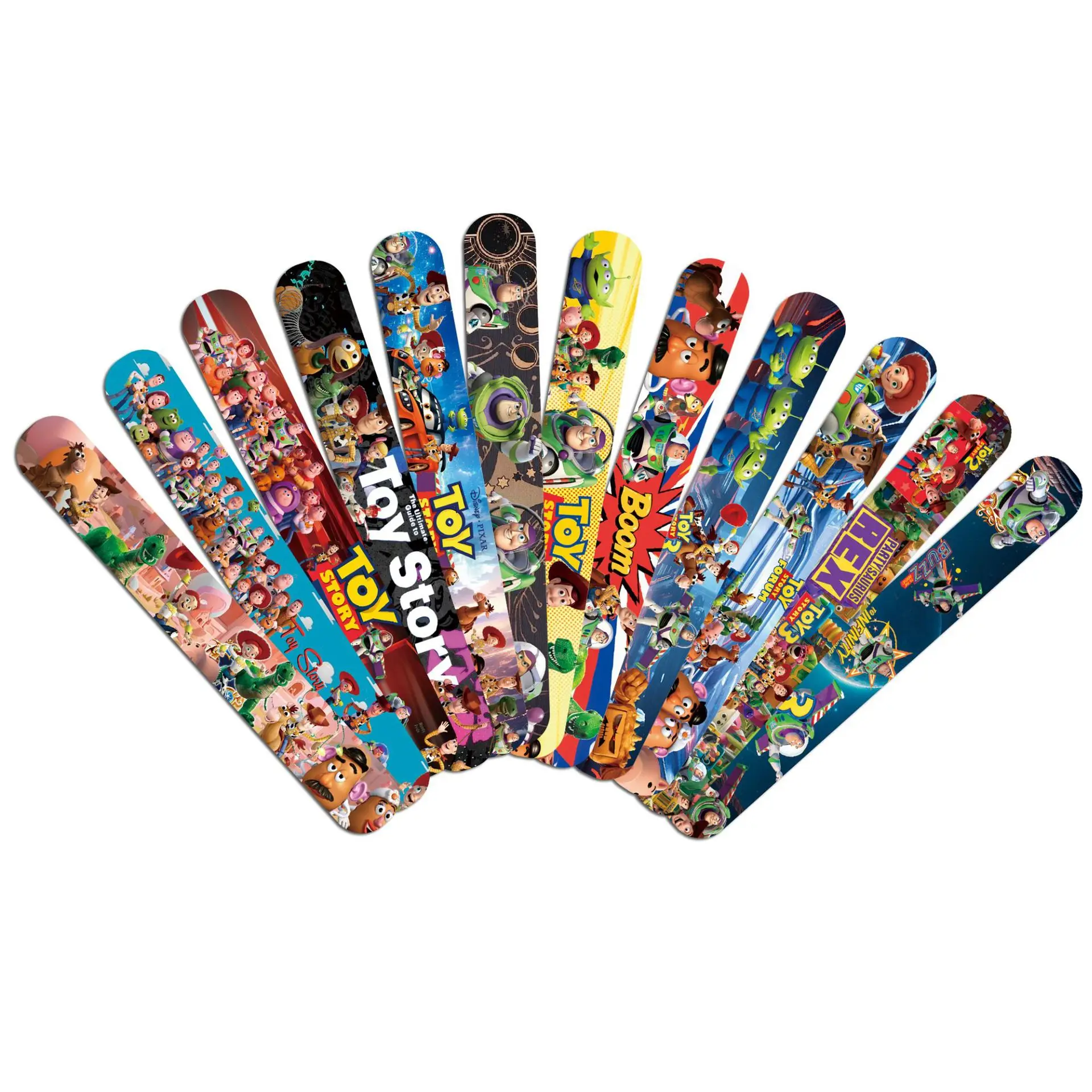 New!! 1-60Pcs Toy Story 5 Slap Bracelets Party Favors Snap Band Supplies Children's Birthday Souvenirs Christmas Stocking Fille - view 5
