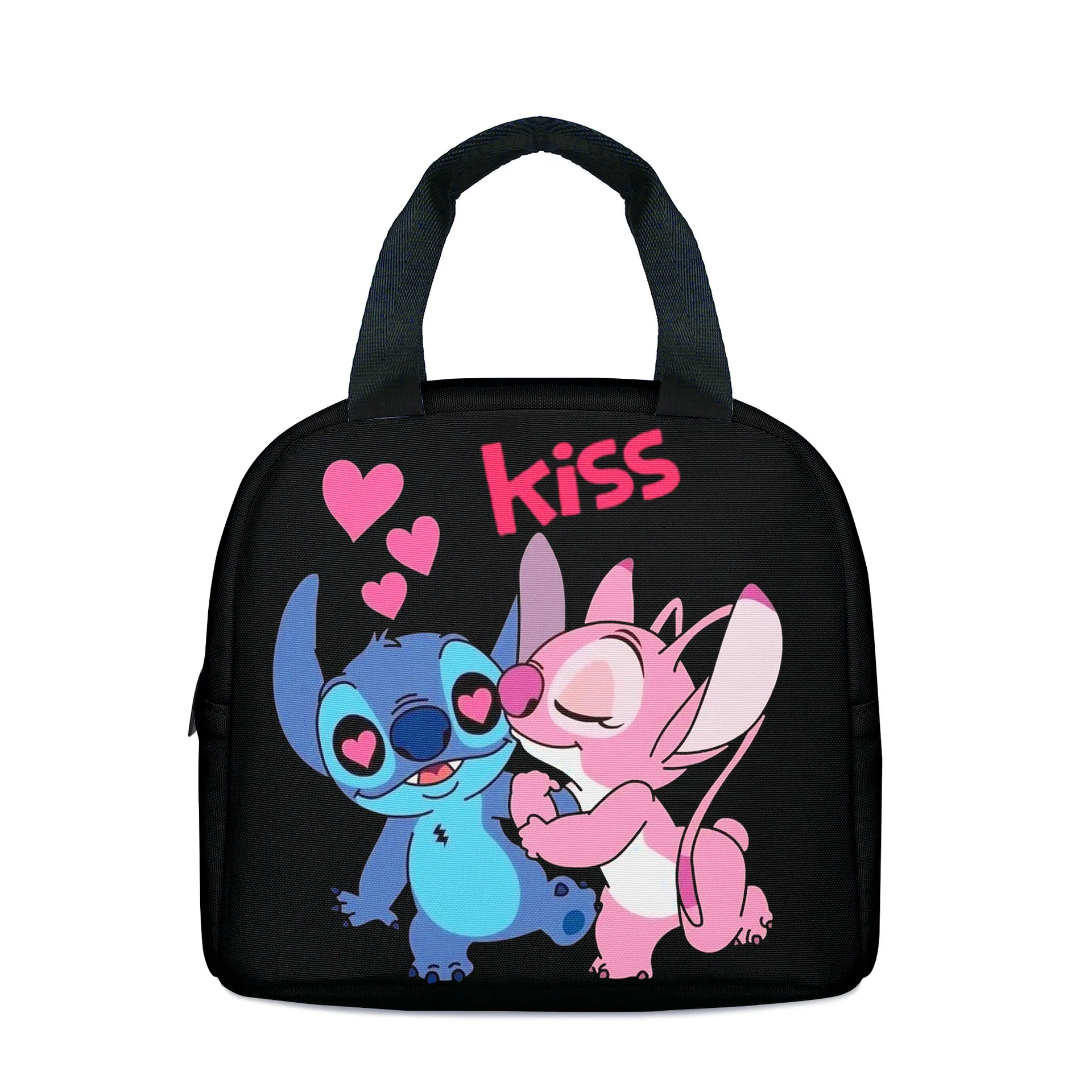 2024 MINISO Stitch Children\'s Lunch Bag Primary School Lunch Box Bag Children\'s Best Gift Cartoon Mochila Best Gift for Children