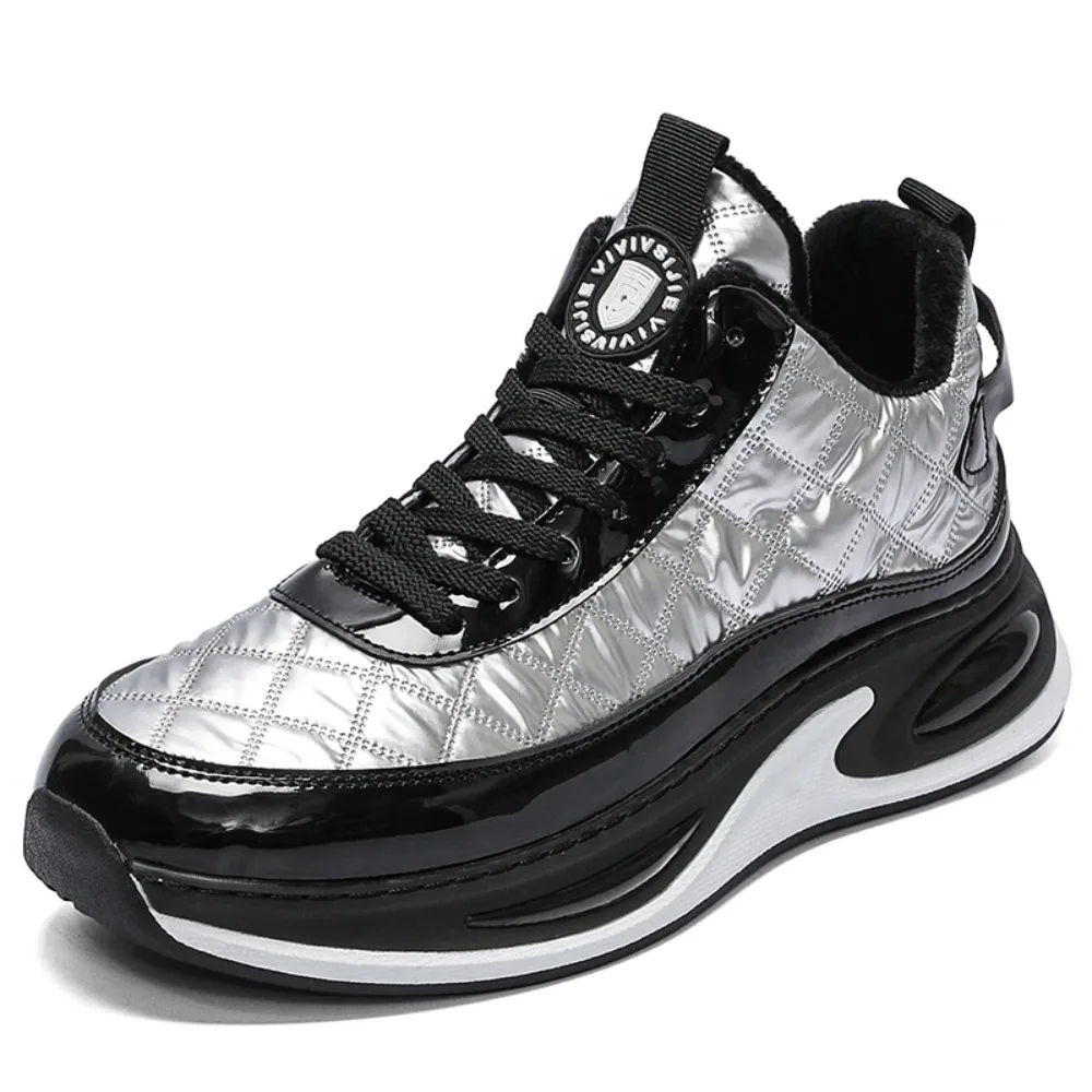 

Men's Winter Thick-soled Casual Shoes, Light Luxury and Fashionable Air-cushioned Sports Shoes, Height Increase and Anti-slip