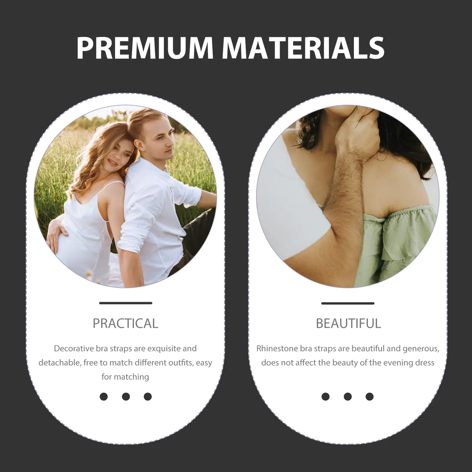 1 par de correas decorativas ajustables con diamantes de imitación de mariposa, elegantes correas de hombro con cadena para sujetador, repuesto para mujer, para la noche