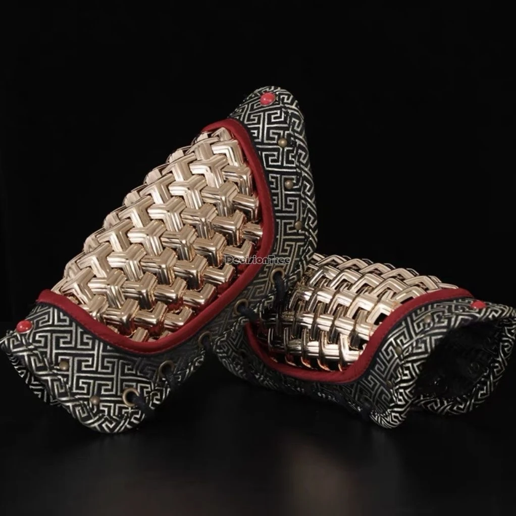 

2025 new chinese ming-style hanfu male martial arts accessories leather arm guards ancient-style wrist guards hanfu accessories