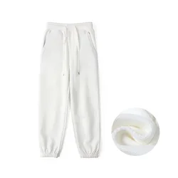 Boys Pants Casual Children Solid Color Long Sweatpants Fashion Teenage White Jogger Trousers Korean Spring Autumn Thicken Pant