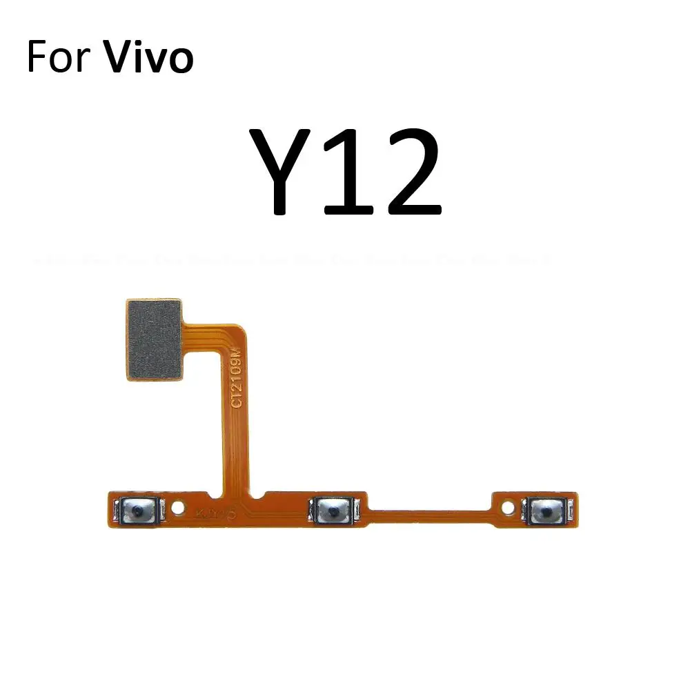 Power ON OFF Mute Switch Control Key Volume Button Flex Cable For Vivo Y19 Y17 Y15 Y12 Y12s Y12i Y12A Y11 2019 Y11s Repair Parts