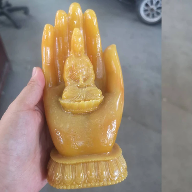 Miscellaneous Shoushan Shitian Huangshi Buddha Hand Guanyin Home Decoration Gifts