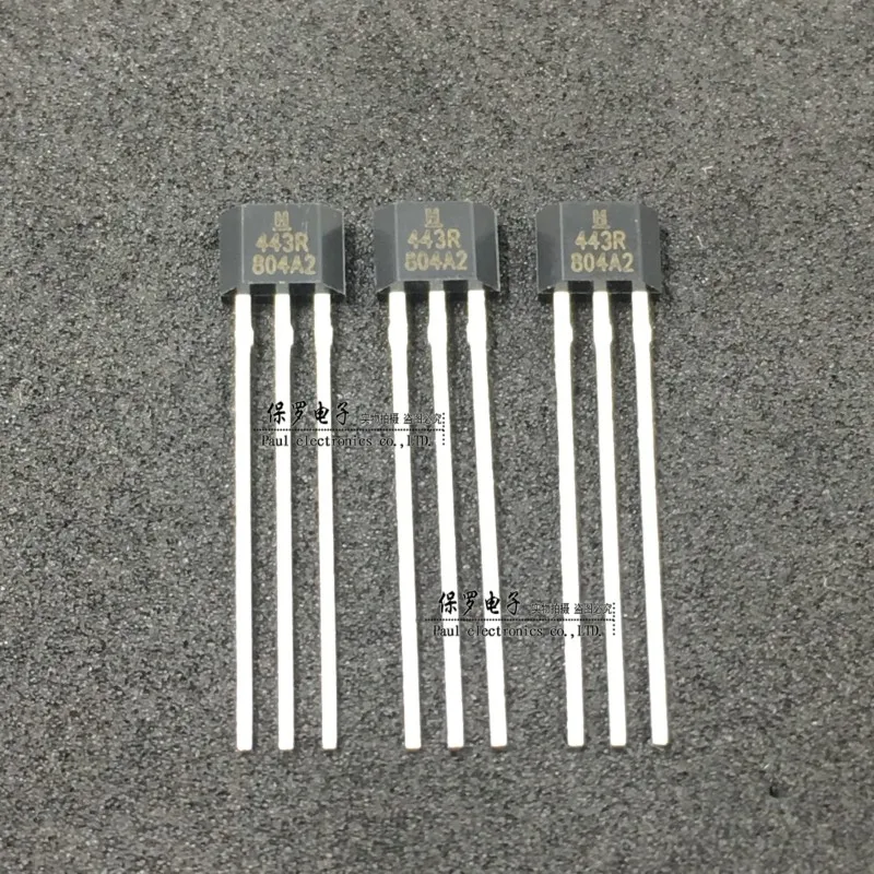 10 Pieces 100% Original and New SS443R Unipolar Digital Hall Effect Sensor 443R Hall Element TO-92S Available