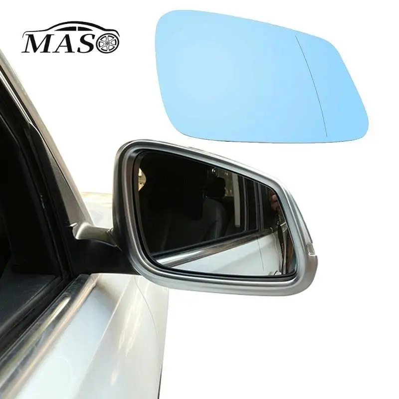 Left Right Heated Side Mirror Glass Rearview Mirror Lens For BMW 5 7 Series F01 F07 F10 F11 F12 51167251584 51167251583