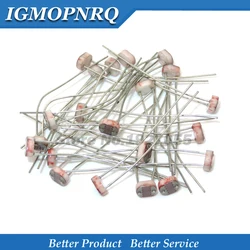 20PCS LDR Photo Light Sensitive Resistor Photoelectric Photoresistor 5528 GL5528 5537 5506 5516 5539 5549