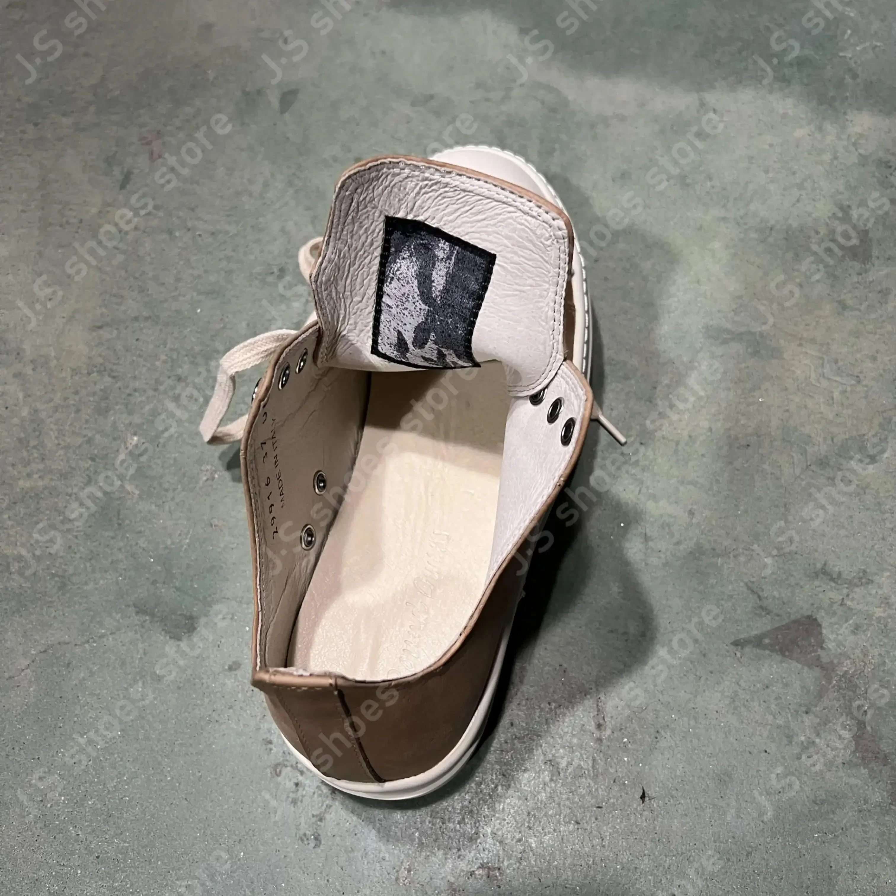 Ro الفاخرة الجمل اللون الجلود منخفضة أعلى حذاء الجمل جلد البقر حذاء رجالي النساء حذاء رياضة كاجوال الدانتيل يصل أحذية رياضية