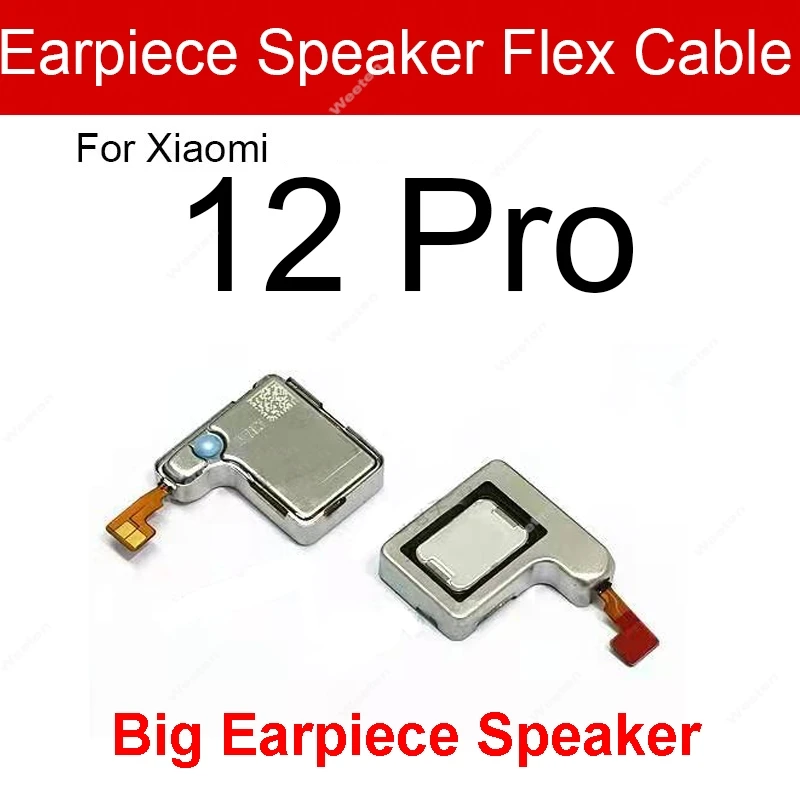 For Xiaomi Mi 12 12S 12T 13 Pro Lite Civi 2 3 Earpiece Speaker Flex Top Ear Speaker Built-in Sound Earpiece Speaker Flex Cable