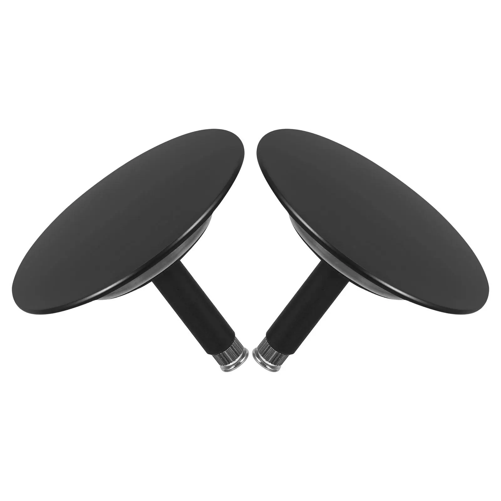 

2Pcs Bath Tub Drain Stopper Round Seal Shower Tub Cover Hair Catcher Strainer Leak Proof Replacement Shower Drain Cover