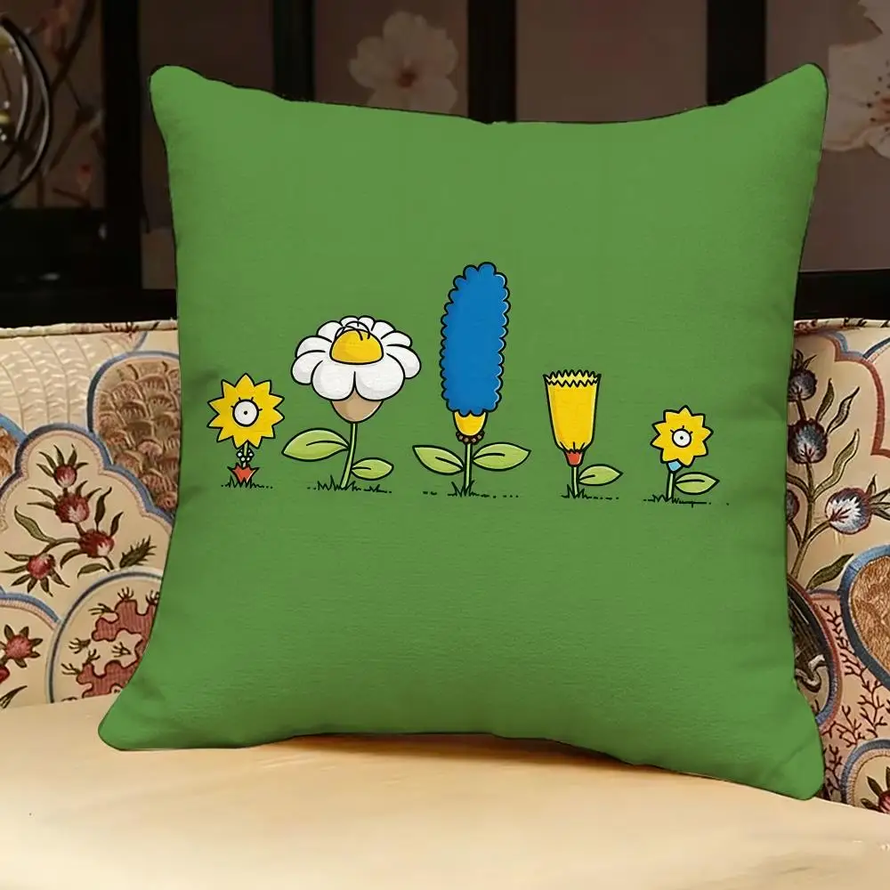 The S-Simpsons Anime-Kissenbezug, doppelseitig bedruckt, Sofakissen, Kopfteilkissen für Schlafzimmer – Detail 16