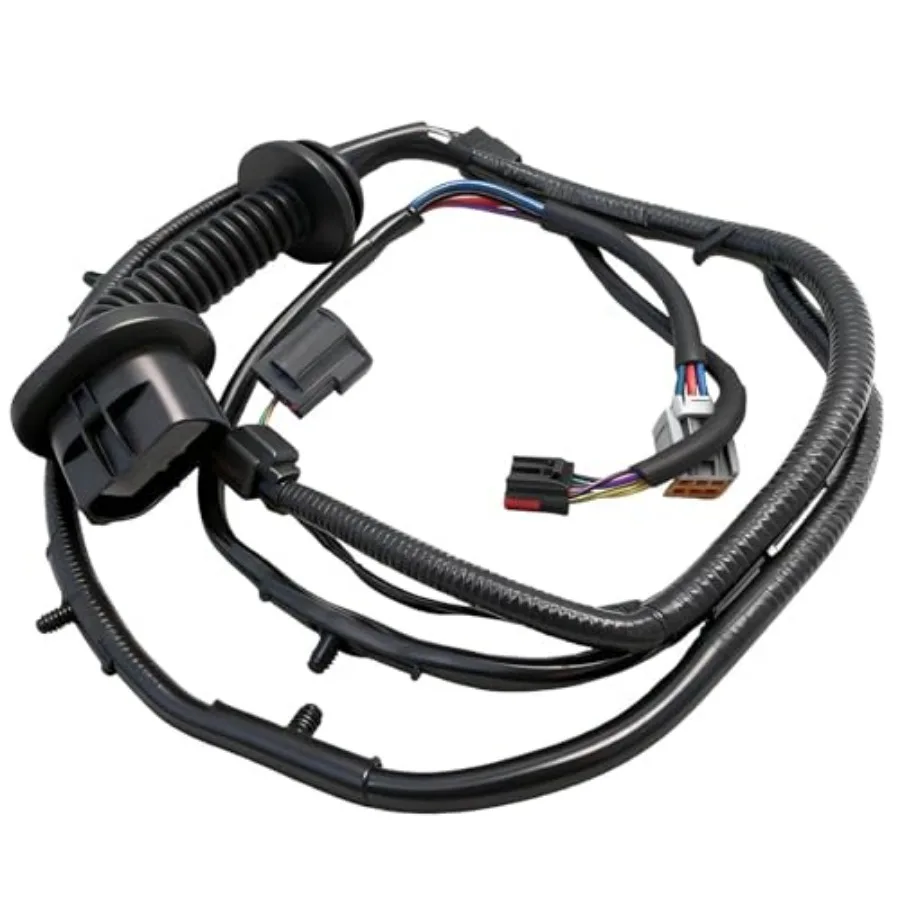 

AL3Z-14631-AAA Rear-Left Driver-Side Door Harness with Rear Heated SeatsFit for Ford F150 FX2/FX4/Lariat/Platinum 2010-2014 SVT