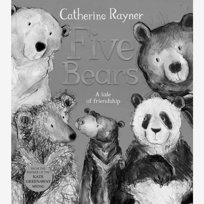 

Книга Five Bears Catherine Rayner Macmillan, Великобритания, 9781529051308