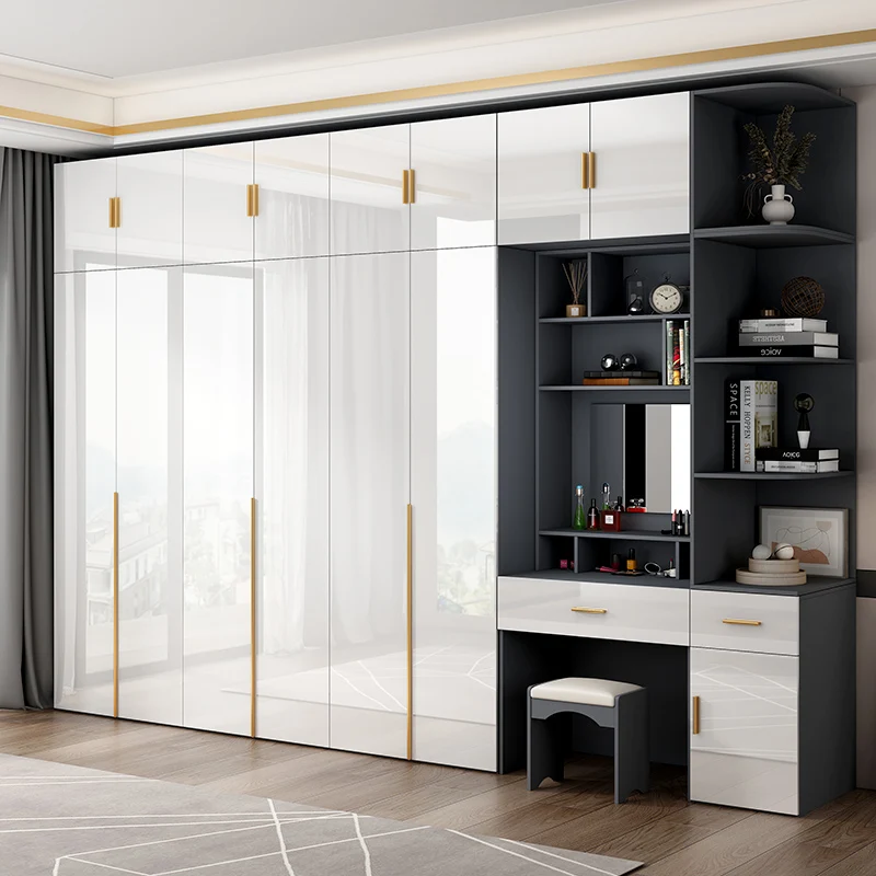 

Luxury Japanese Wardrobe Closet Modern Vintage Cute White Wardrobe Closet Adult Space Saving Armarios De Ropa Bedroom Furniture