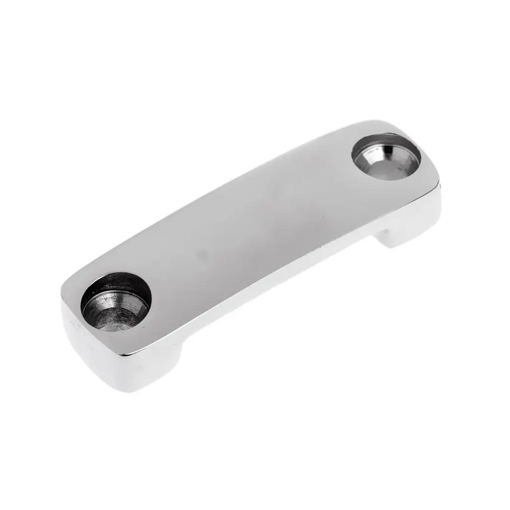 Polished Marine Stainless Steel Eye Strap Loop Deck Fitting Strong for Yacht Accessories