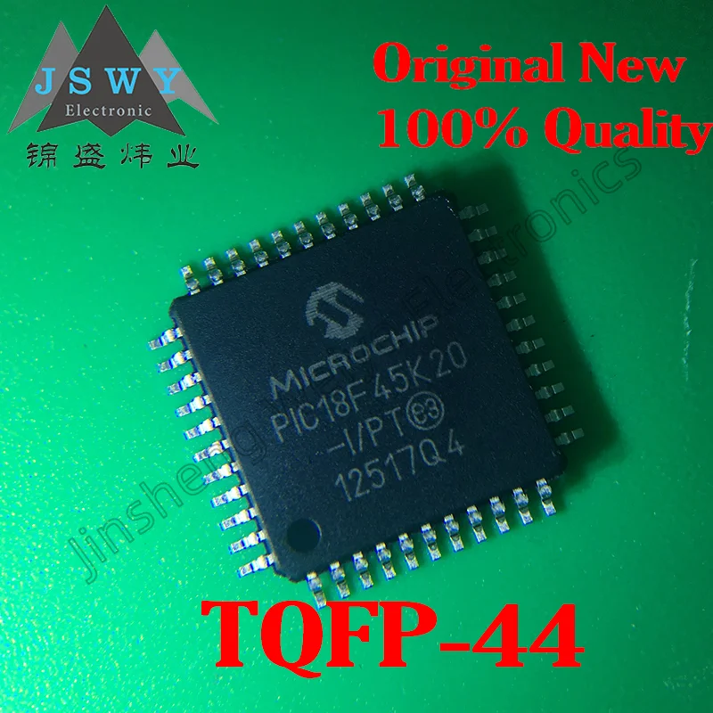 

(1/10 Piece) PIC18F45K20-I/PT TQFP44 PIC18F45K20/PIC18/8-bit Microcontroller Chip/New Original Stock Electronics
