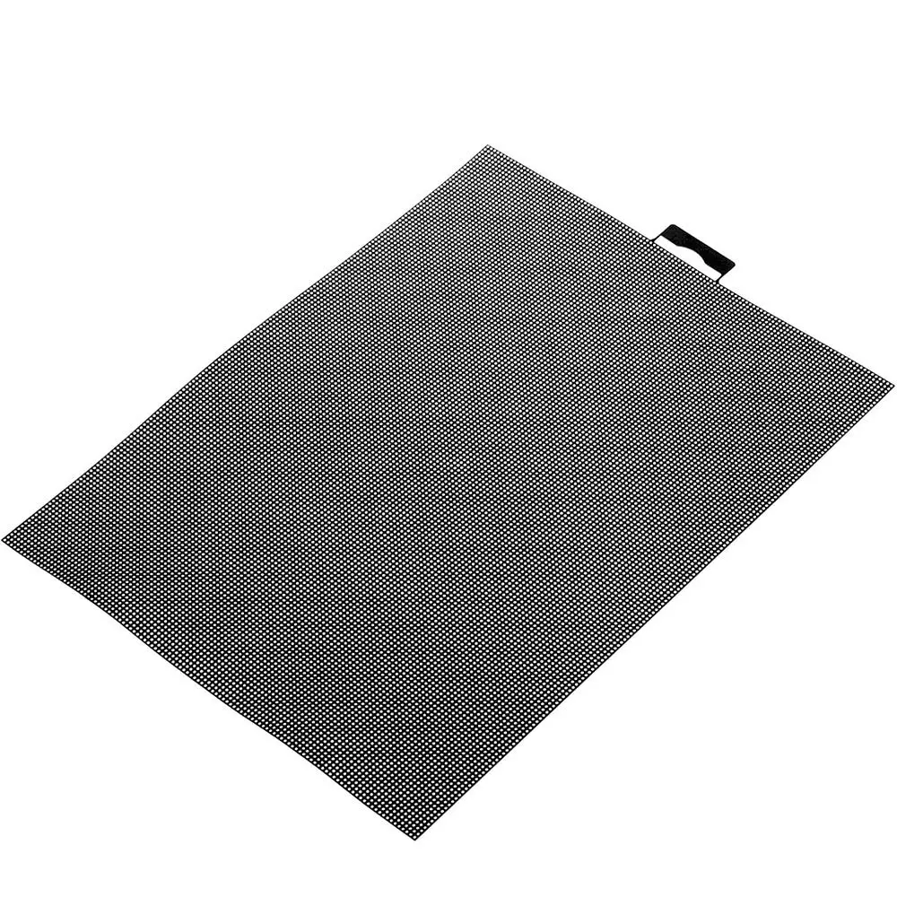 Handbag Accessories 14CT Bag Mesh Grid White Black 28x21CM Mesh Canvas Plastic Bag Rug Acrylic Yarn Crafting Knit
