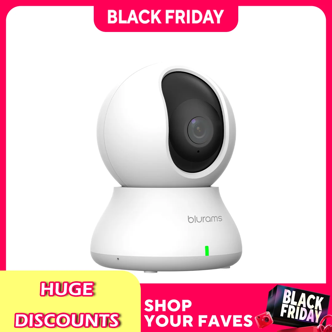 Baby Monitor Camera 2K HD Home Security Camera with Motion Detection and Two-Way Audio, Easy Setup, Clear Day & Night