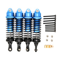 4PCS Metal Shock Absorber Damper For 1/10 YK4102 YK4103 1/8 YK4082 Yikong RC Crawler Car Upgrade Parts Accessories