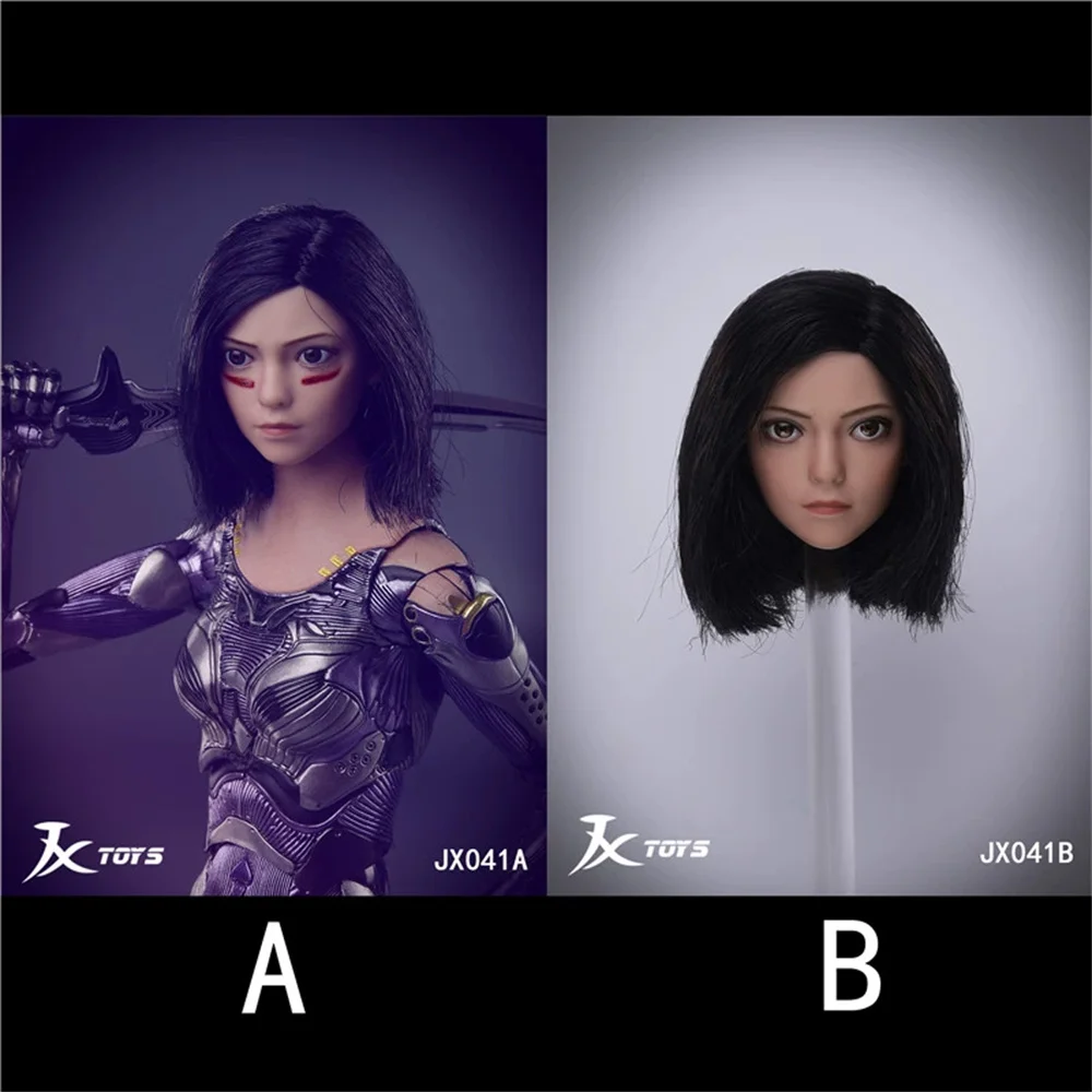 JXTOYS JX041 1/6 أنثى الجندي أليتا رئيس نحت القتال فتاة نموذج الملحقات صالح 12 ''عمل الشكل الجسم