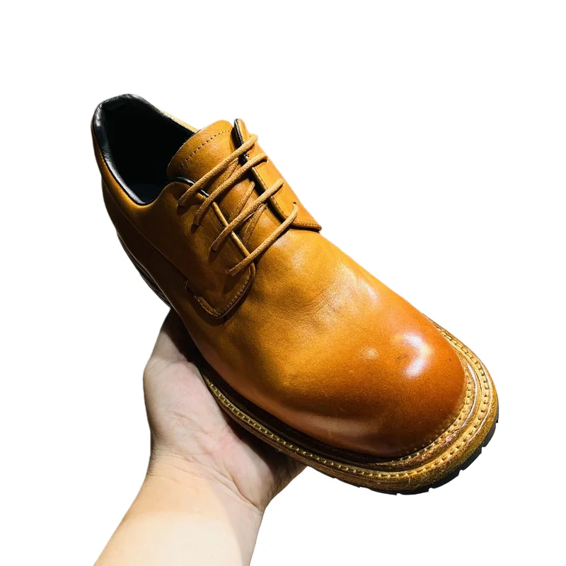 

Premium Men's Leather Shoes, Stylish Formal Shoes for Office & Weddings Formal Business Shoes for Weddings & Work AJ3101