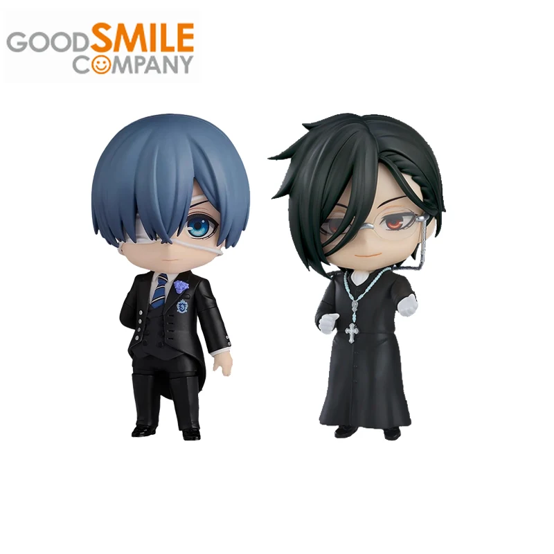 

Good Smile Original Nendoroid Black Butler Ciel Phantomhive Sebastian Michaelis Sapphire Owl Ver. Anime Action Figures Toys Gift