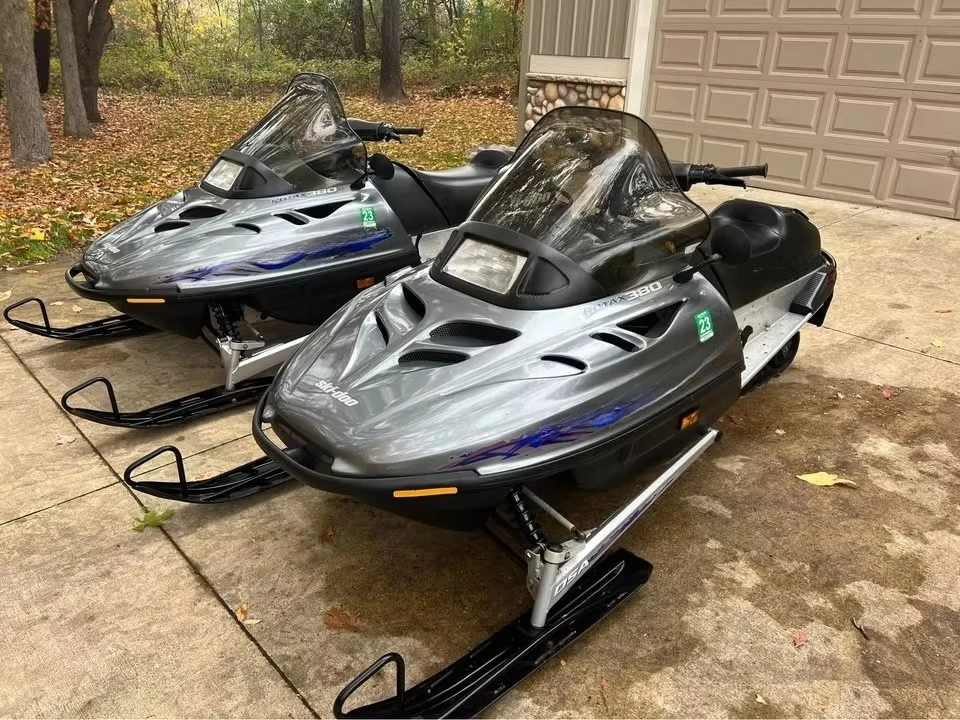 New Snowmobile Four-Stroke Engine | Tracked Snowmobile, Winter Ski Gear | Snow Entertainment Adult Mountain Snowmobile - view 4
