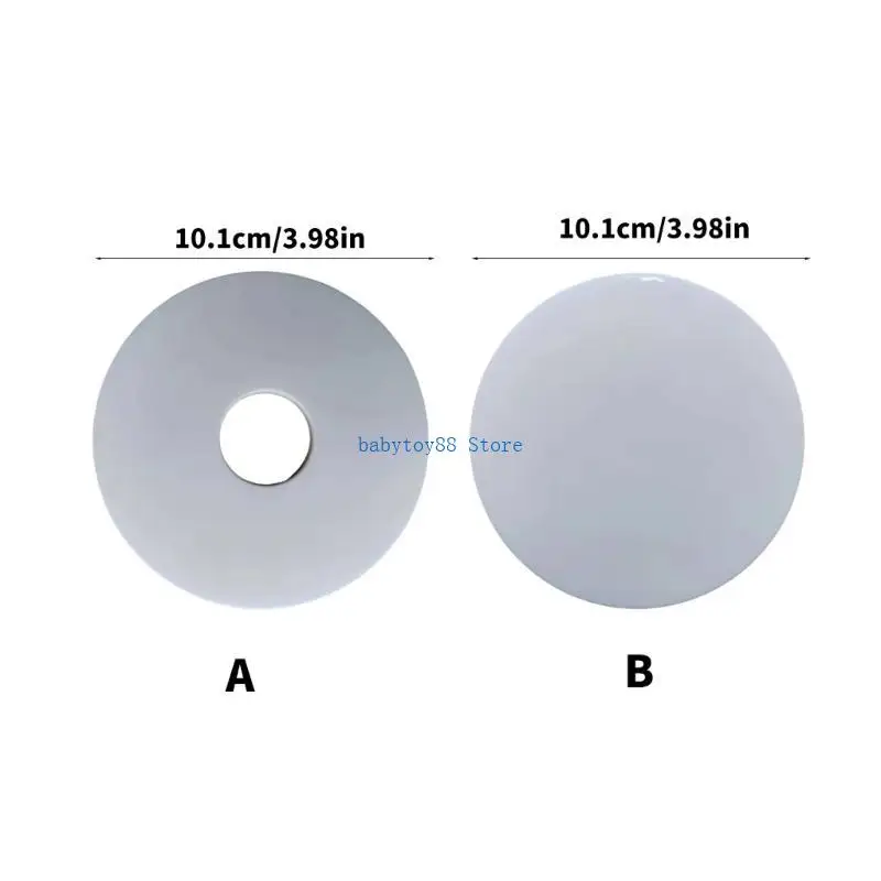 Y4UD Baby Strollers Wheel Cover White Lid Caps Easy to Install for Yoya/Yoyo Models