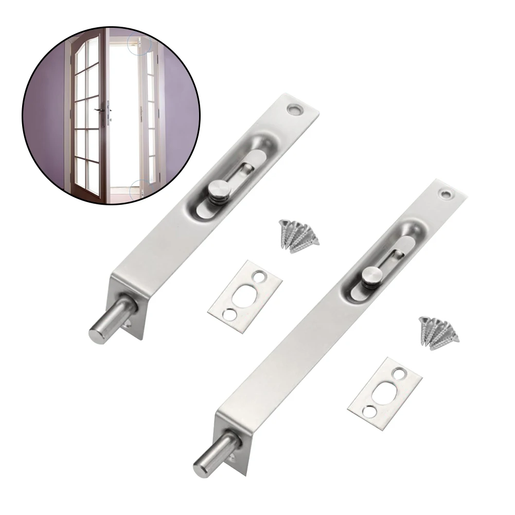 Anti-theft Door Bolt Automatic Holding Flush Bolt Home Interior Design Concealed Installation Design Elegant Home Decor